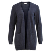 Vila Clothes Blue Viscose Cardigan -   -  Vila Clothes.